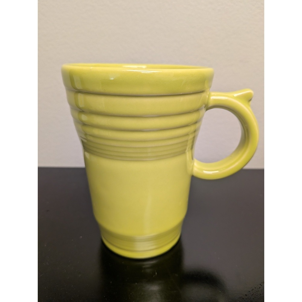 Fiesta Ware Homer Laughlin Lemongrass Bistro Latte Coffee Mug-Discontinued-USA